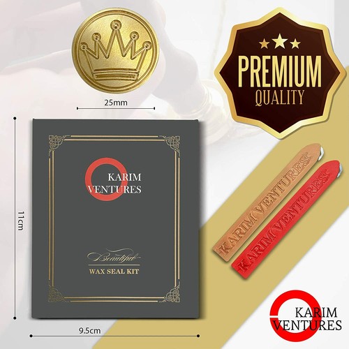 Wax Seal Stamp Kit for Envelopes, Invitations, and Gifts - photo 2
