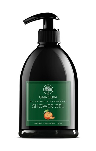 Tangerine Liquid Shower Gel Olive Oil Moisturizing Body Wash