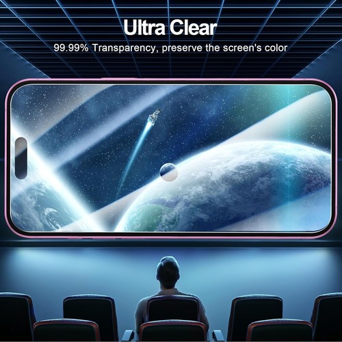 3 Pack Designed for iPhone 16 Plus Screen Protector - photo 4