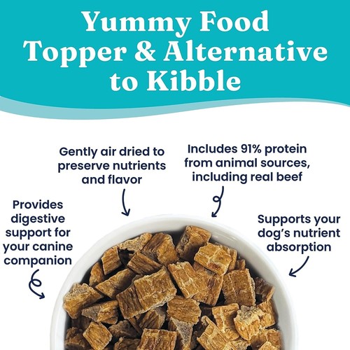 Air Dried Dog Food Toppers for Picky Eaters - Healthy Dog Treats - photo 3