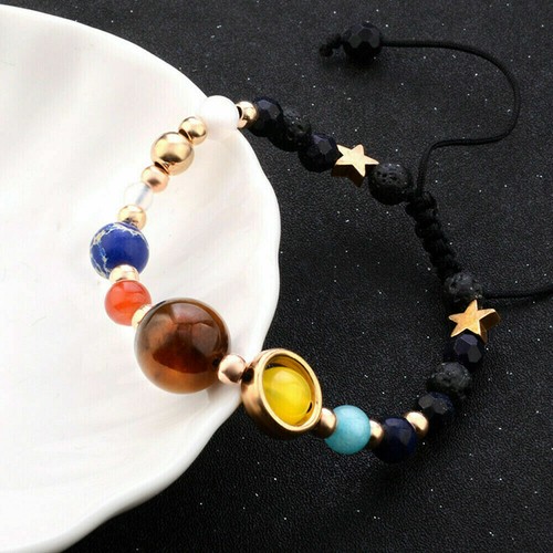 Chakra Bracelet Beads Jewelry Natural Stones Solar System - photo 4