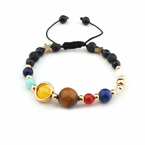 Chakra Bracelet Beads Jewelry Natural Stones Solar System - photo 5