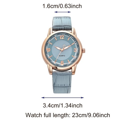 Ladies Fashion Analog PU Leather Wrist Watches - photo 2