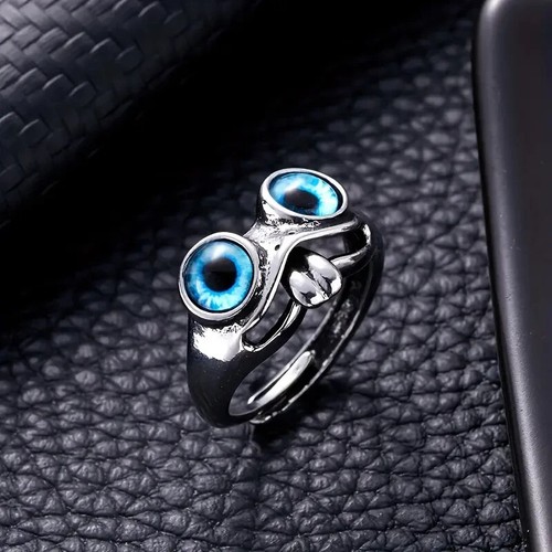 Creative Devil's Eye Frog Adjustable Ring - photo 2