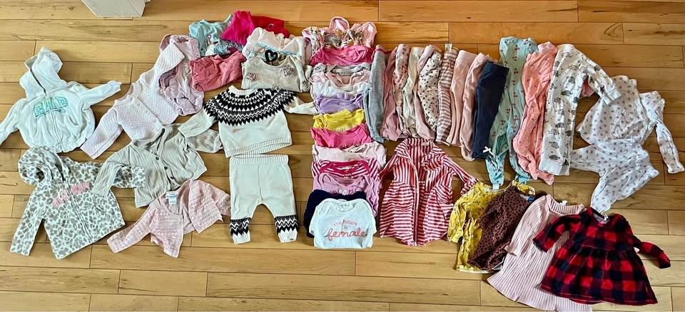 3-6 months baby girl bundle