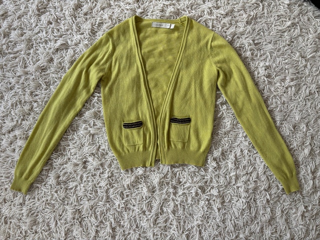 Angora wool blend cardigan