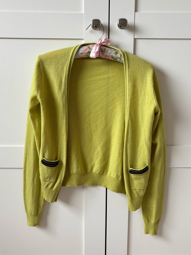 Angora wool blend cardigan - photo 4