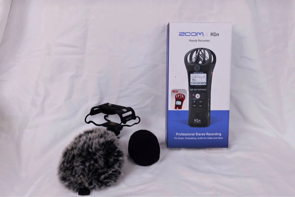ZOOM h1n Stereo Field Microphone RED