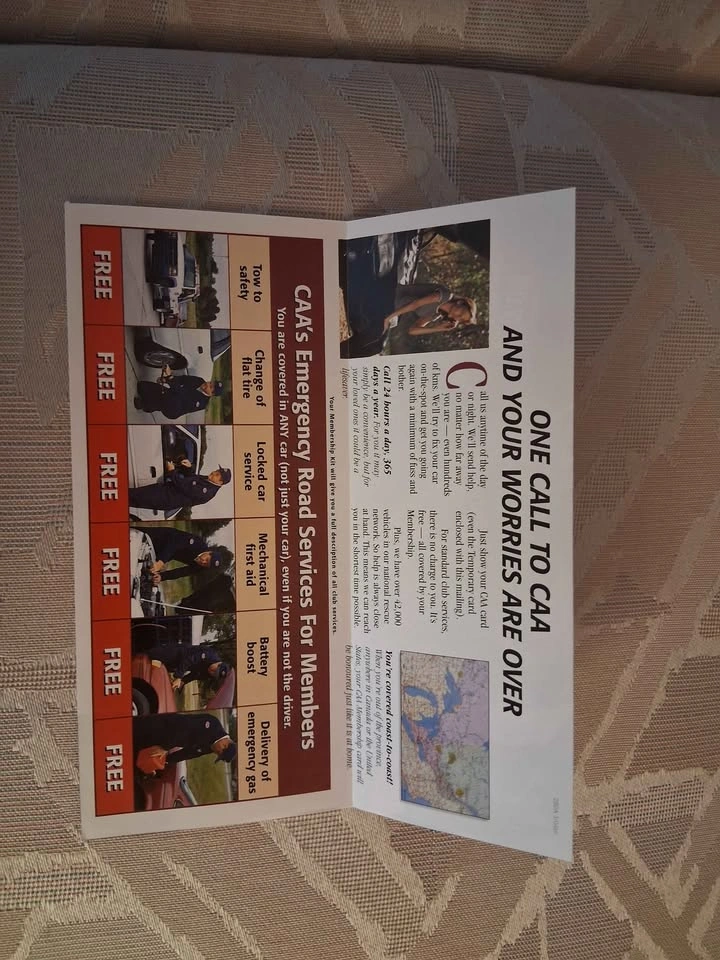 Vintage 2004 CAA Canadian Automobile Association Brochure - photo 2