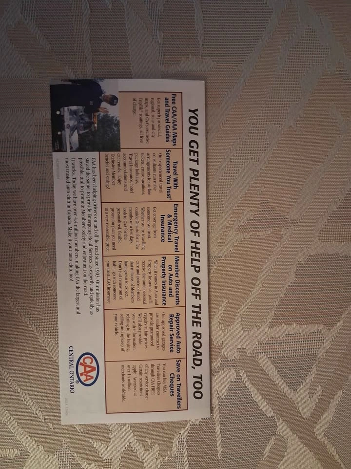 Vintage 2004 CAA Canadian Automobile Association Brochure - photo 3