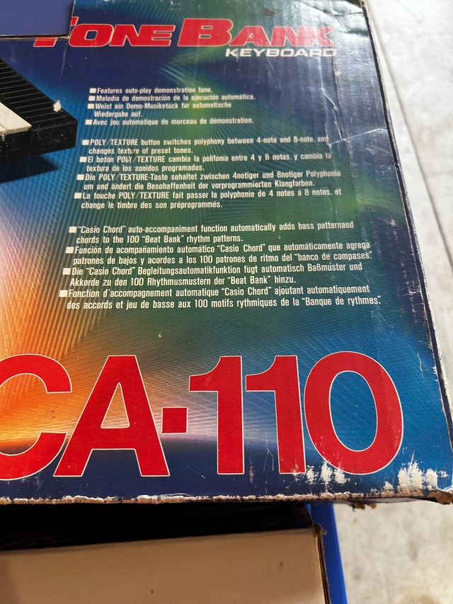 Casio CA-110 Electronic Keyboard - photo 4