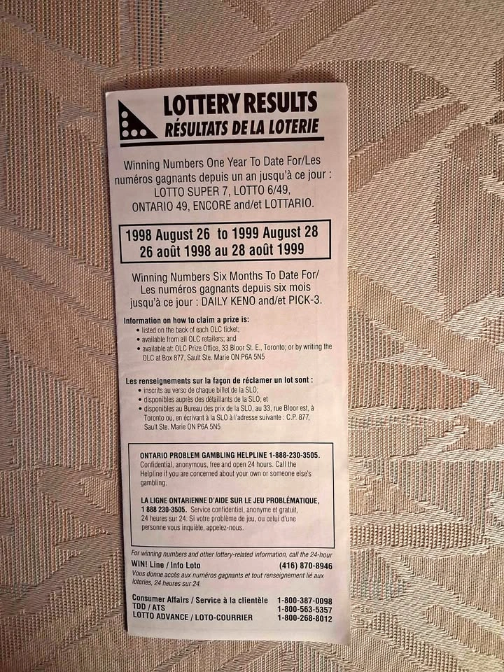 Vintage Ontario Gaming Ephemera - 1999 OLG Memorabilia