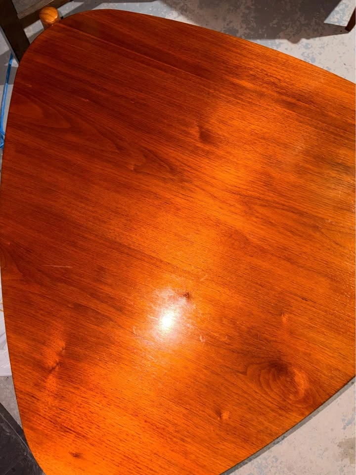 West Elm Mid-Century Retro Tripod Coffee Table – Acorn - photo 2