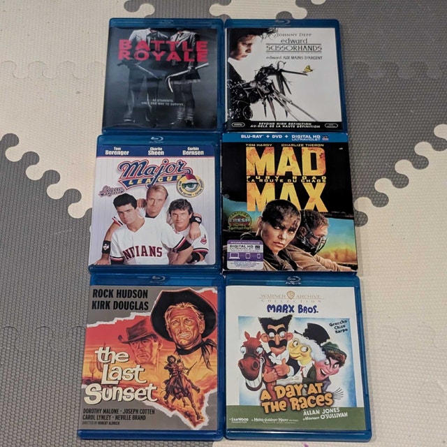 Blu Ray Movies (Kino, Warner Archive)