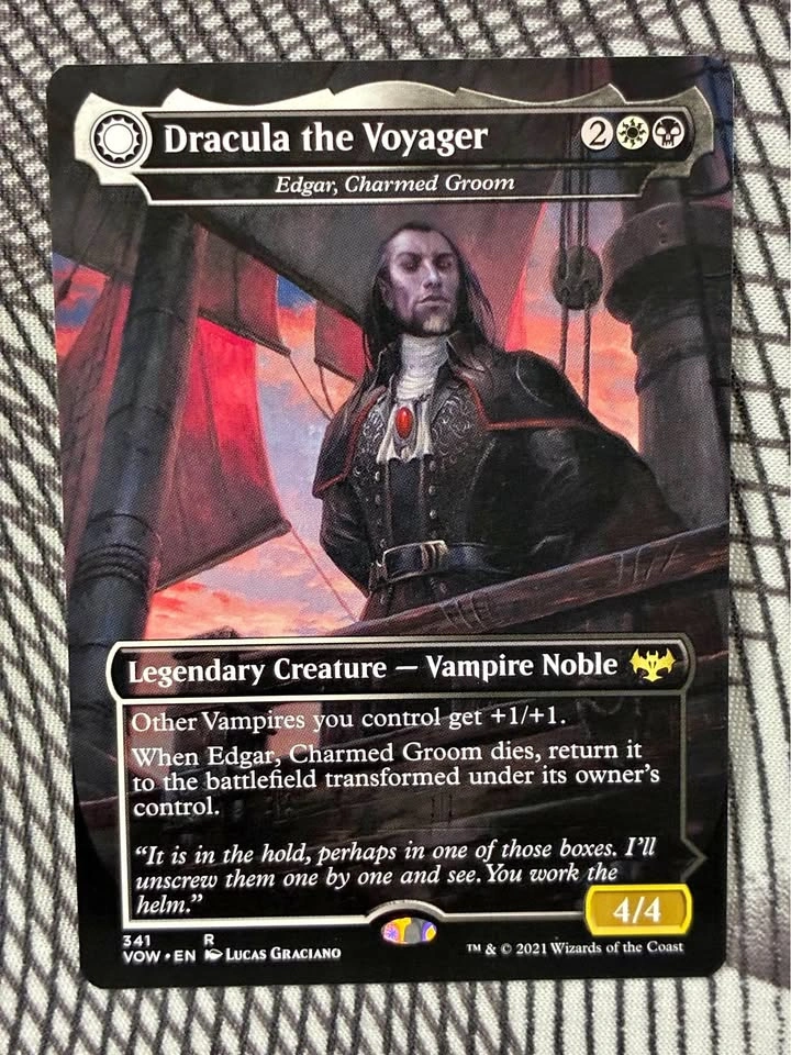 Dracula, the Voyager (Edgar, Charmed Groom) MTG Card
