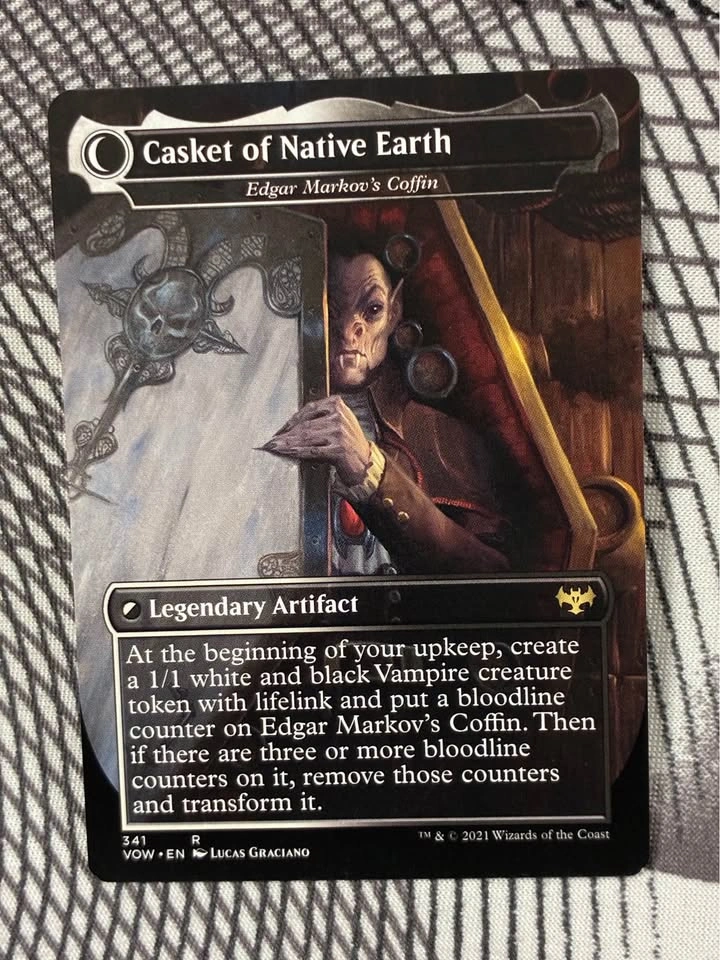 Dracula, the Voyager (Edgar, Charmed Groom) MTG Card - photo 2