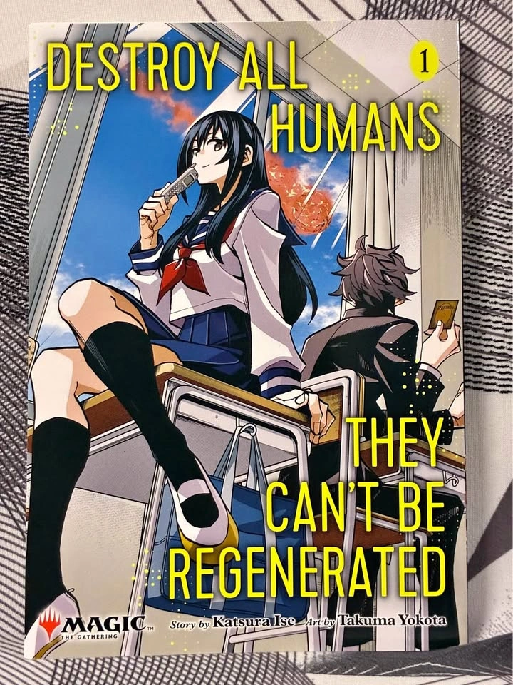 Destroy All Humans They Can’t Be Regenerated Manga