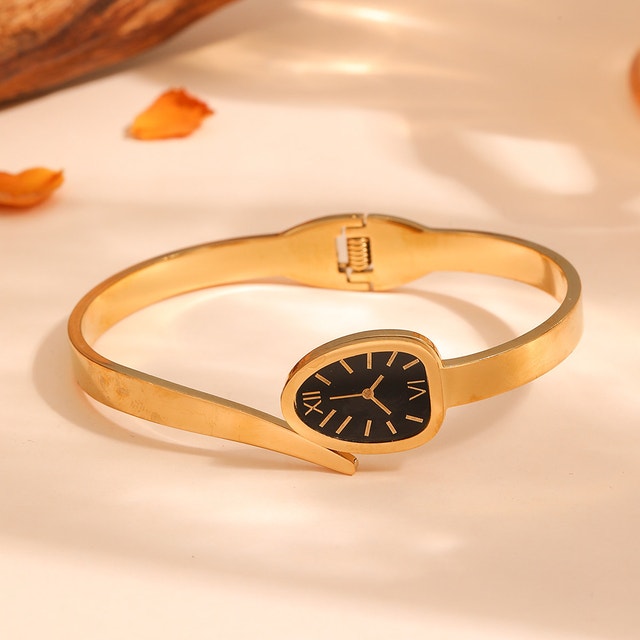 Gold-Tone Bangle Bracelet