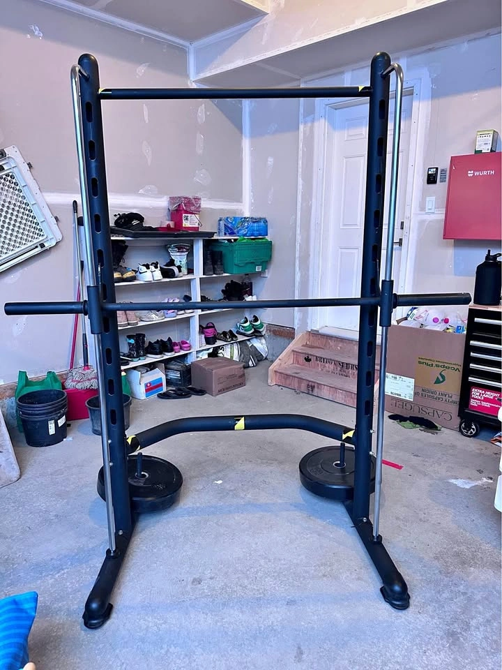 Smith Machine, Cable, 205lb, Bench