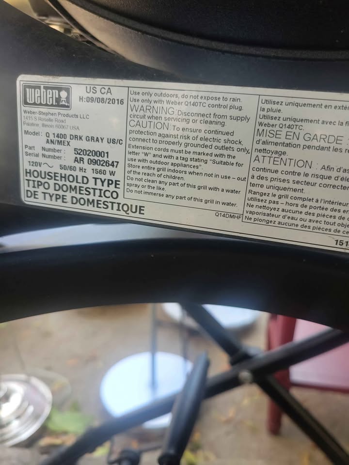 Weber Electric Grill - photo 5