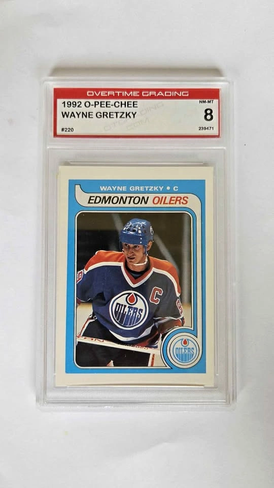 1992/93 O-PEE-CHEE Wayne Gretzky Hockey Card #220