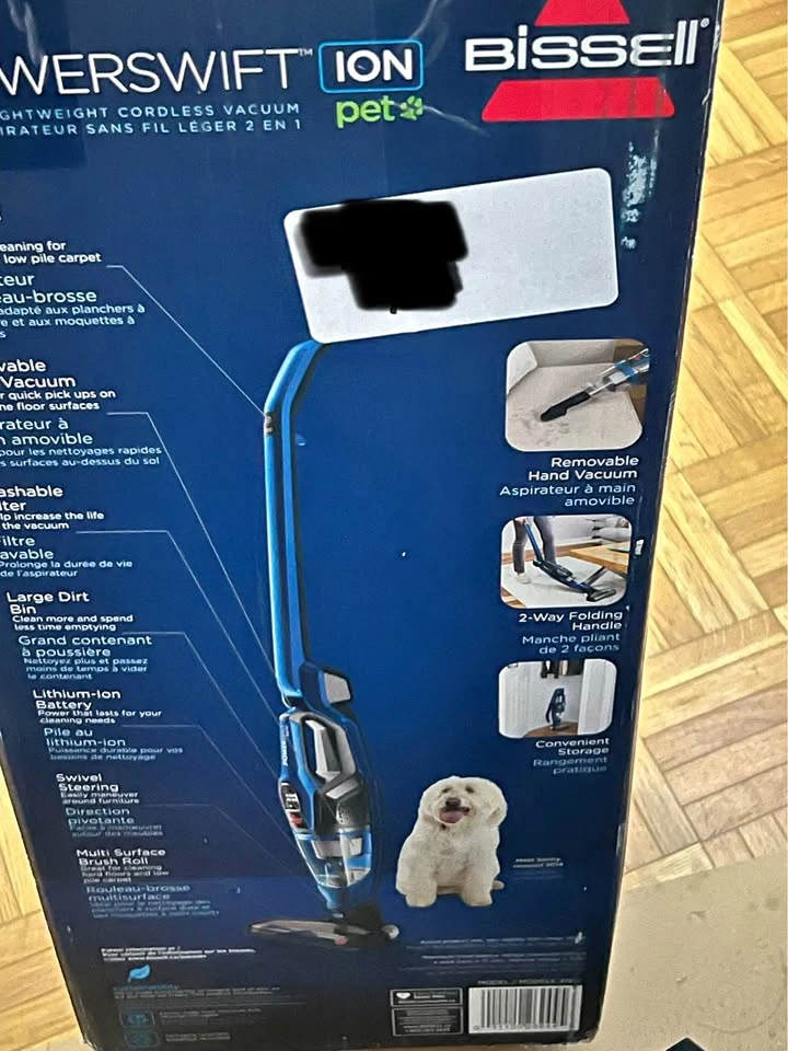 BISSELL PowerSwift™ Ion Pet 2-in-1 Lightweight Cordless Vacuum