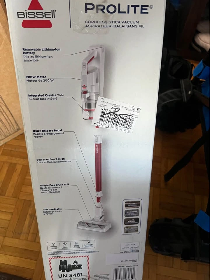 BISSELL ProLite® Self-Standing Cordless Stick Vacuum - photo 2
