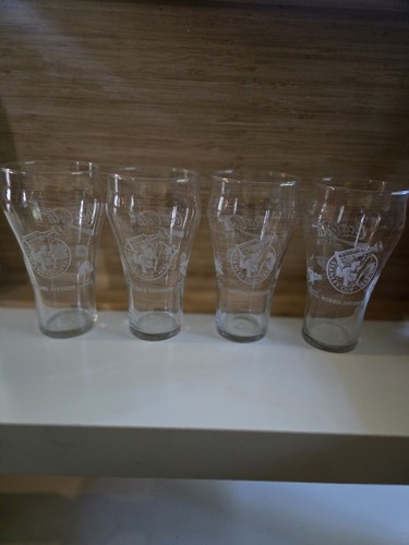 Vintage 1993 Coca Cola NHL Stanley Cup Glasses Complete Set