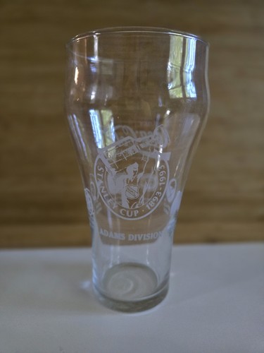 Vintage 1993 Coca Cola NHL Stanley Cup Glasses Complete Set - photo 2