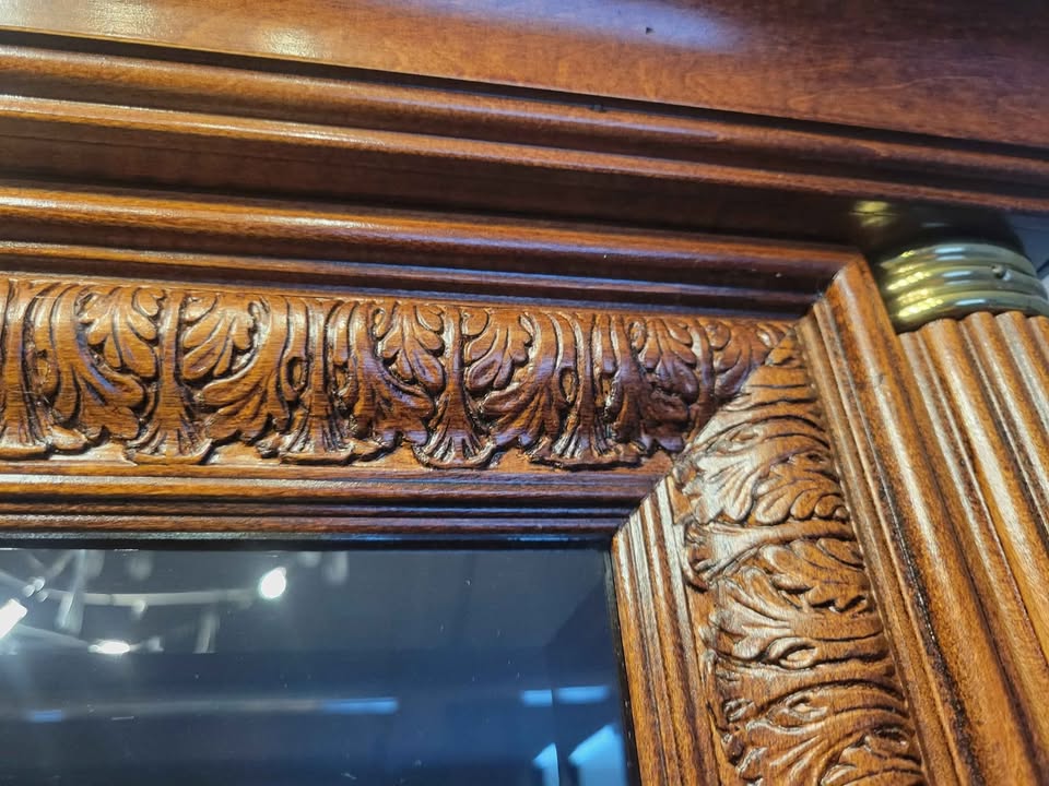 Lighted and mirror curio cabinet. - photo 5