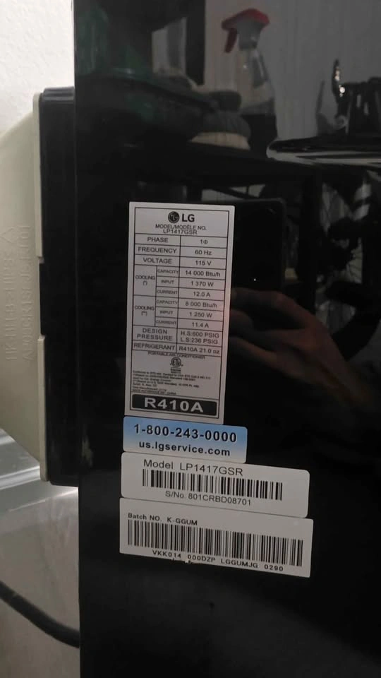 LG Portable AC 14000 BTU - photo 3