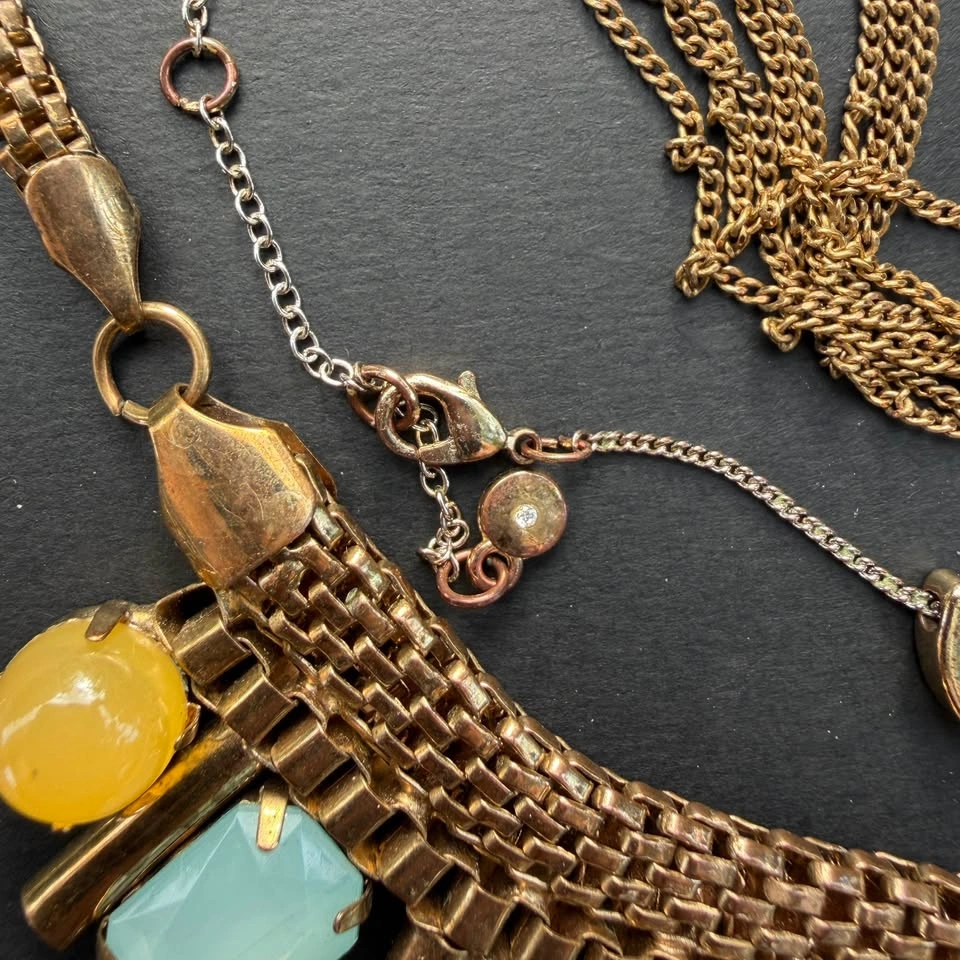 Lot of 6 Layering & Statement Necklaces - photo 3