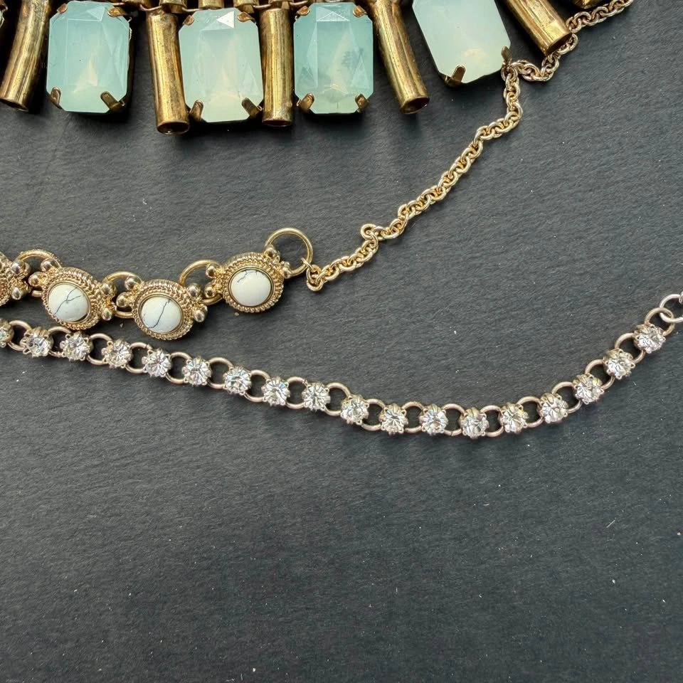 Lot of 6 Layering & Statement Necklaces - photo 5