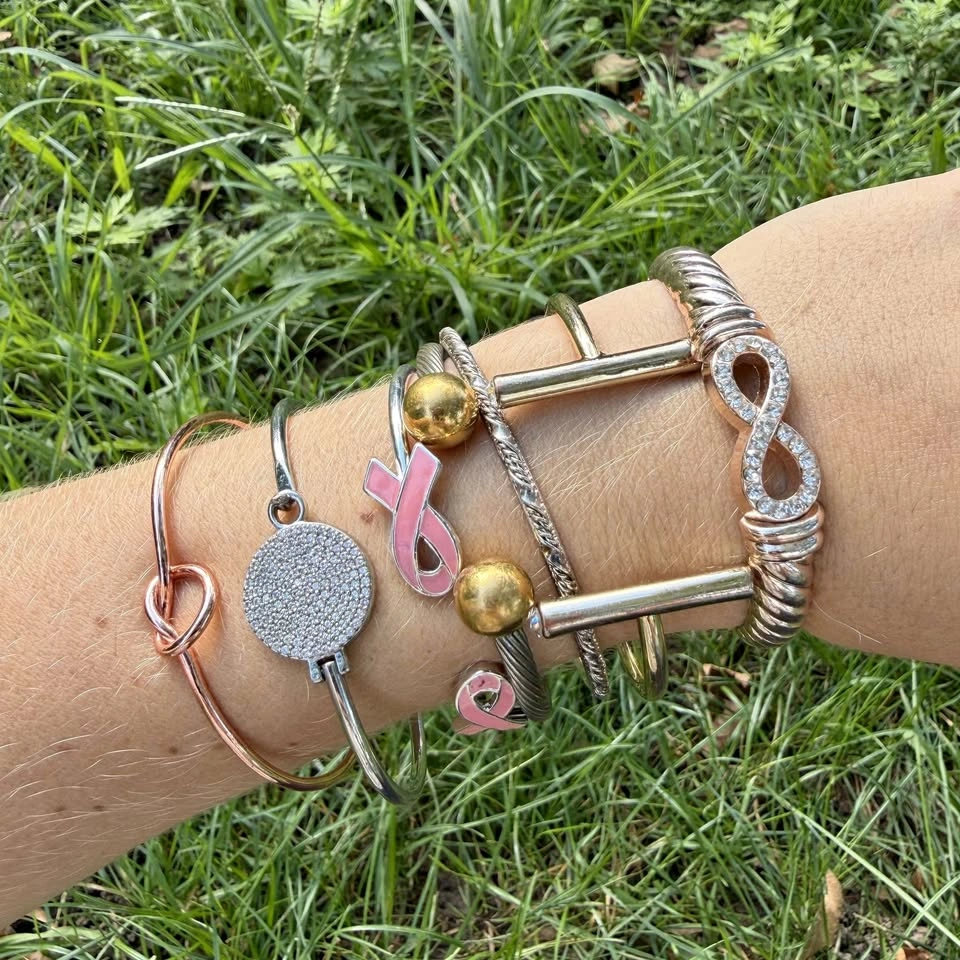 Lot of 7 Fashion Bangle Bracelets & Cuffs