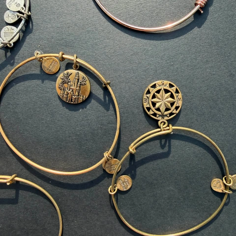 Huge Lot of Alex and Ani Charm Bangle Bracelets - photo 3