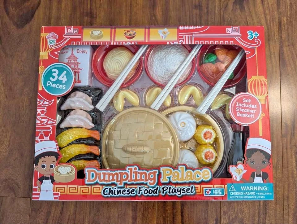 Gourmet Play Dumpling Palace Chinese Food Playset (34-Piece)