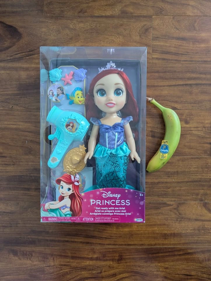 Disney Princess "Get Ready With Me" Ariel Doll Set - Brand New - photo 2