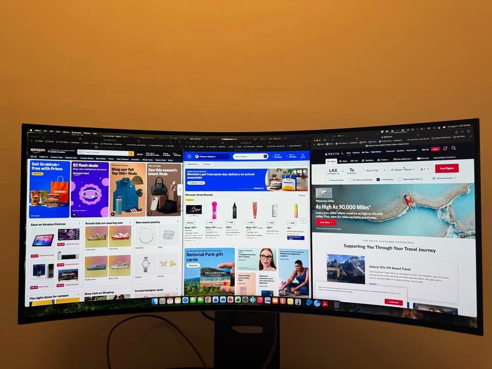34-inch OLED LG UltraGear Curved Monitor - photo 2