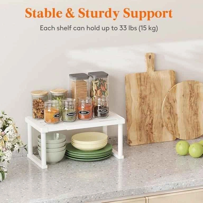 LIFEWIT PLASTIC CABINET SHELF ORGANISER, 2 - photo 2
