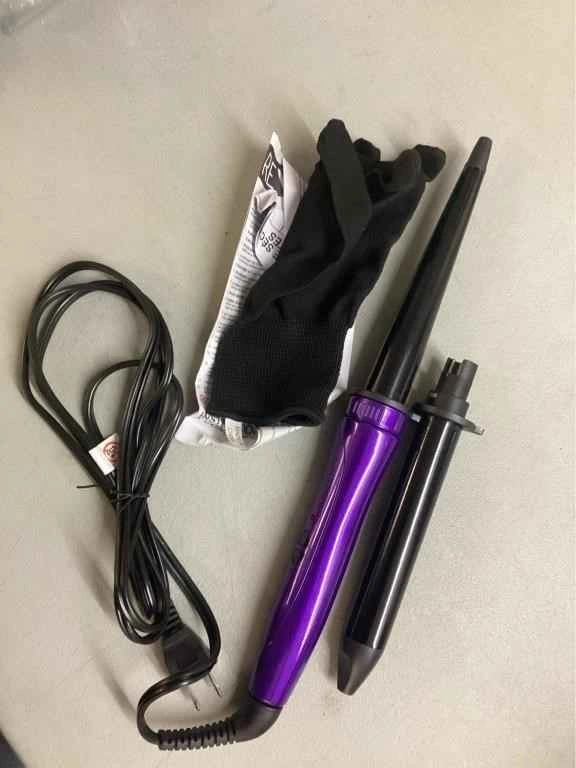 REVLON TOURMALINE CURLING WAND 1"-3/4" 1" - photo 3