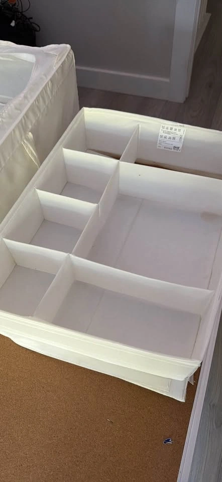 Under bed organizing storage bins - photo 2