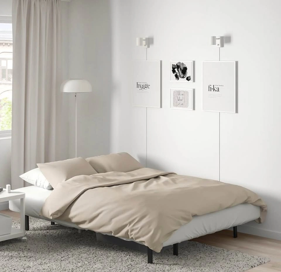 Queen sofa bed with foam mattress
