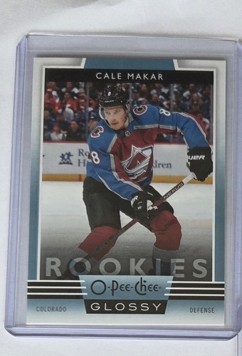 Cale Makar 2019 Upper Deck OPC Glossy Rookie Card R-1