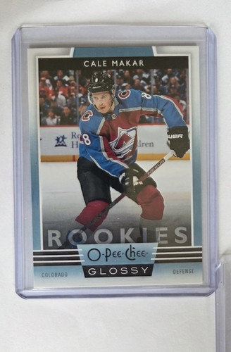 Cale Makar 2019 Upper Deck OPC Glossy Rookie Card R-1 - photo 2