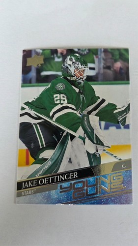 20-21 UD Upper Deck Series 1 Young Guns Jake Oettinger #246