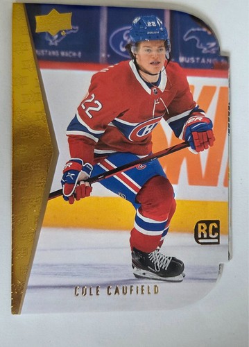 2021-22 Upper Deck Series 1 Hockey COLE CAUFIELD #RDT 2 GOLD ROO - photo 2