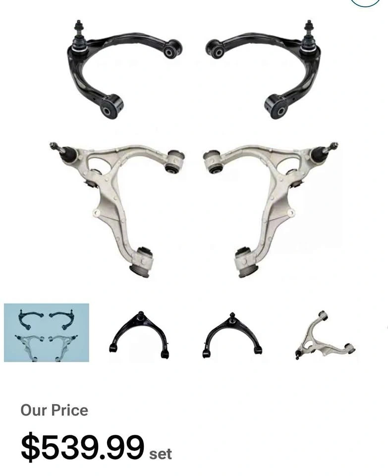 4th gen Ram 1500 upper and lower control arms