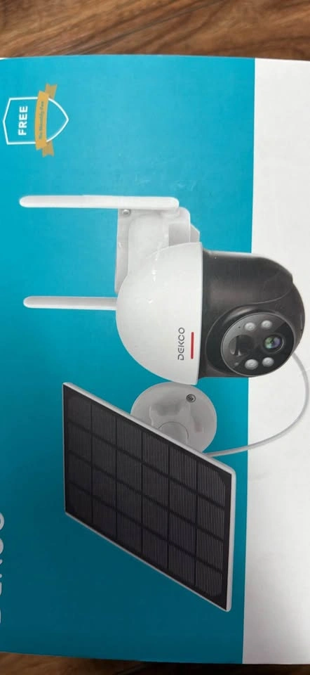 DEKCO Solar-Powered Wireless Security Camera DC9L - photo 2