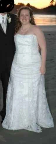 Alfred Angelo Lace Wedding Dress - photo 3