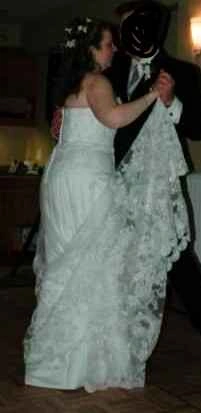 Alfred Angelo Lace Wedding Dress - photo 4